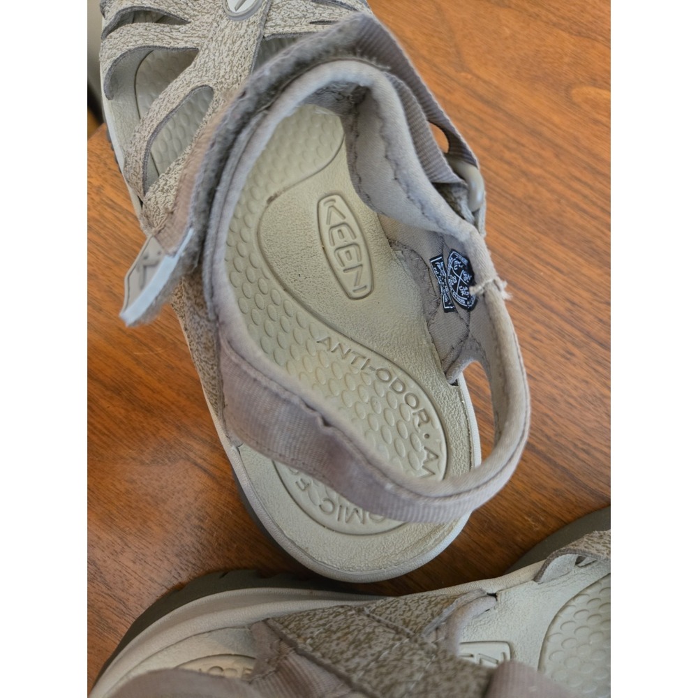 KEEN Rose Sandals Womens 6 Beige Brindle Shitake Hiking Water Shoes 1016729 - Picture 9 of 9